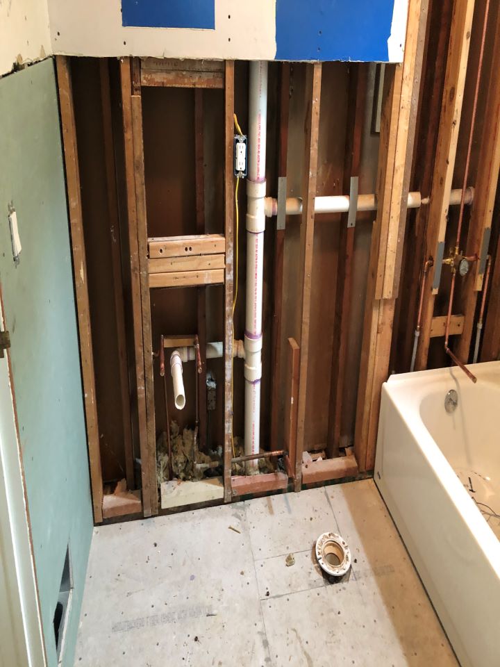 A pull and replace rough done by Hawthorne Mechanical Contractors in Oakland, NJ
